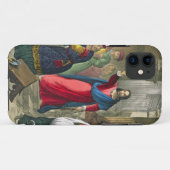 キリストは聖書によって印刷されるbからの寺院を、清潔にします Case-Mate iPhoneケース (裏面(横))