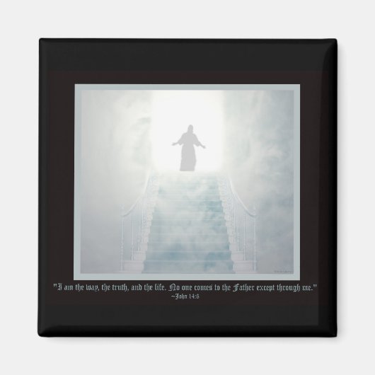 キリストは道なり マグネット (正面)