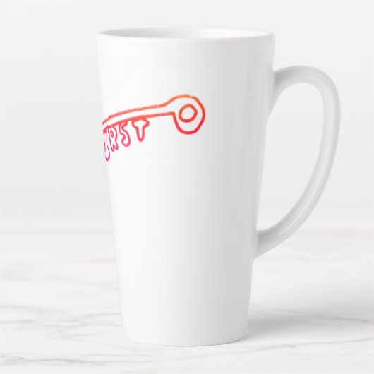 キリストは鍵大ラテマグカップ カフェラテマグ (右)