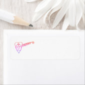 キリストは鍵差出人住所ラベル ラベル (インサイチュ)