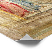 キリストは黙示録の獣と共に即位した ポスター (角)