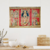 キリストは黙示録の獣と共に即位した ポスター (キッチン)