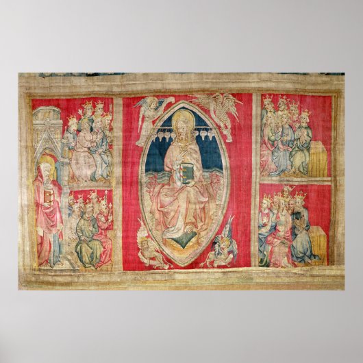 キリストは黙示録の獣と共に即位した ポスター (正面)