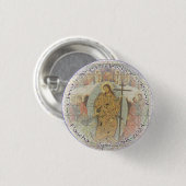 キリストは2025年ラウンドボタンを復活 缶バッジ (正面&裏面)