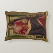 キリストは、c.1505即位しました アクセントクッション (裏面)