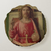 キリストは、c.1505即位しました ラウンドクッション (裏面)