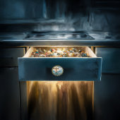 キリストぶら下がった教の十字架からのイエス様。 セラミックノブ