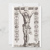 キリストへのイエスの十字架刑の情熱 シーズンカード (正面)