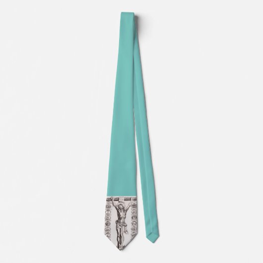 キリストへのイエスの十字架刑の情熱 ネクタイ (正面)