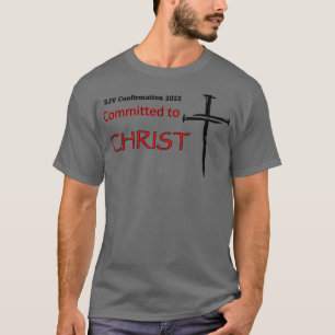 キリストへのコミットSJV確認リトリートプレム Tシャツ