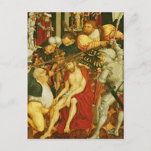 キリストを嘲笑すること ポストカード (正面)