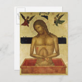 キリストを墓に描いたアイコン ポストカード (正面/裏面)