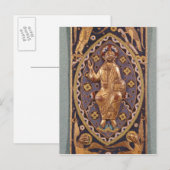 キリストを描いた遺骨額 ポストカード (正面/裏面)