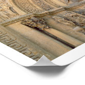 キリストを表すポーチの鼓膜 ポスター (角)