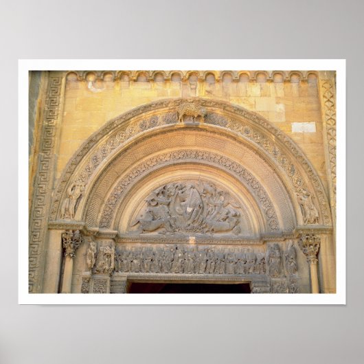 キリストを表すポーチの鼓膜 ポスター (正面)