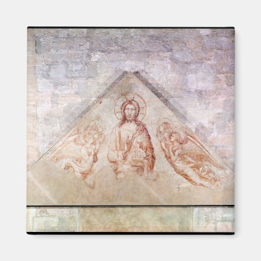 キリストを贖い主として描いた鼓膜 マグネット (正面)