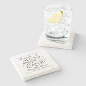 キリストを通してすべてのもの – ピリピ4:13 ストーンコースター (横)