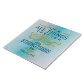 キリストを通して タイル (側面)