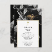 キリストエレガント教生活葬儀お祝い サンキューカード (正面/裏面)