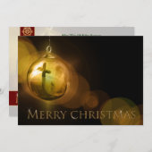 キリストオーナメント反カスタマイズ射 シーズンカード (正面/裏面)