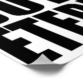 キリストカスタム教ヨハネ3:16聖書の詩のポスター ポスター (角)