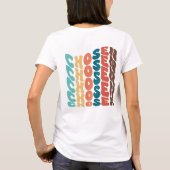 キリストカラフル教徒のTシャツ Tシャツ (裏面)