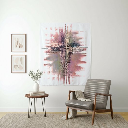 キリストグランジ教の言葉が交わる タペストリー