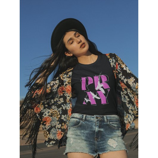 キリストシンプル教の祈信仰を思い出す Tシャツ