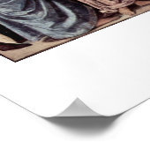 キリストハンズオーバー鍵バイピエトロペルギノ ポスター (角)