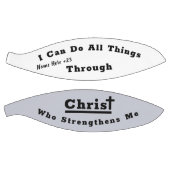 キリストバスケットボールを通して全てのことができる バスケットボール (パネル)