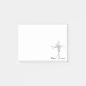 キリストパーソナライズされた教の言葉が交わる ポストイット (正面)