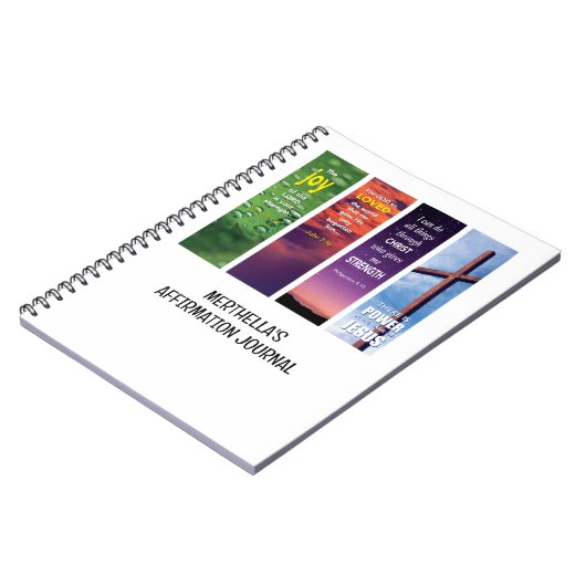 キリストパーソナライズされた教聖書肯定論文誌 ノートブック (左側)