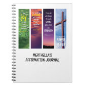 キリストパーソナライズされた教聖書肯定論文誌 ノートブック (正面)