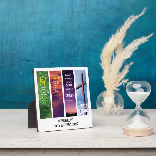 キリストパーソナライズされた教聖書肯定 フォトプラーク (インサイチュ)