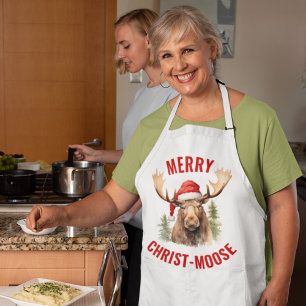 キリストメリームースおもしろいクリスマスムース エプロン