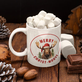 キリストメリームースおもしろいクリスマスムース コーヒーマグカップ