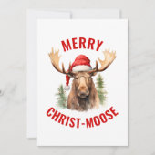 キリストメリームースおもしろいクリスマスムース シーズンカード (正面)