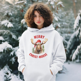 キリストメリームースおもしろいクリスマスムース パーカ
