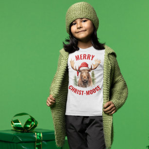 キリストメリームースおもしろいクリスマスムース Tシャツ