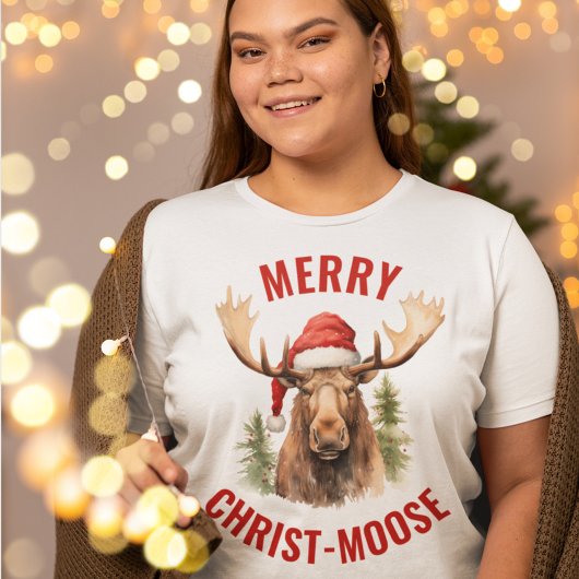 キリストメリームースおもしろいクリスマスムース Tシャツ