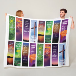 キリストモダン教の聖書の聖なる書物、 経典節 フリースブランケット