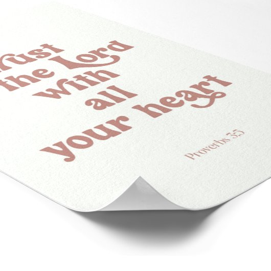 キリストモダン教徒の子供たちは主のポスターを信頼している ポスター (角)