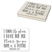 キリストモダン教聖書聖句タイポグラフィ ラバースタンプ (押印)