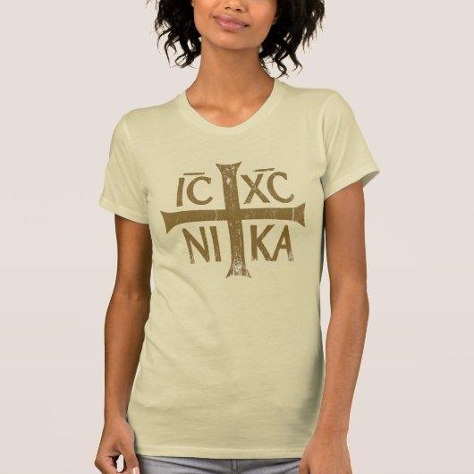 キリストモノグラム ICHC NIKA Tシャツ (正面)