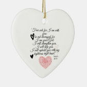 キリストユニーク教の友人または家族への贈り物 セラミックオーナメント (右)