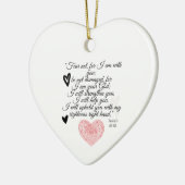 キリストユニーク教の友人または家族への贈り物 セラミックオーナメント (左)