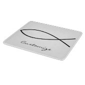 キリストンフィッシュシンボルイッチィスサンダー_コーブ カッティングボード (角)