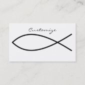 キリストンフィッシュシンボルイッチィスサンダー_コーブ 名刺 (裏面)