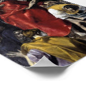 キリストヴィンテージ芸術プリント ポスター (角)