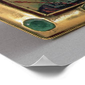 キリスト与えの賛美カメオ ポスター (角)